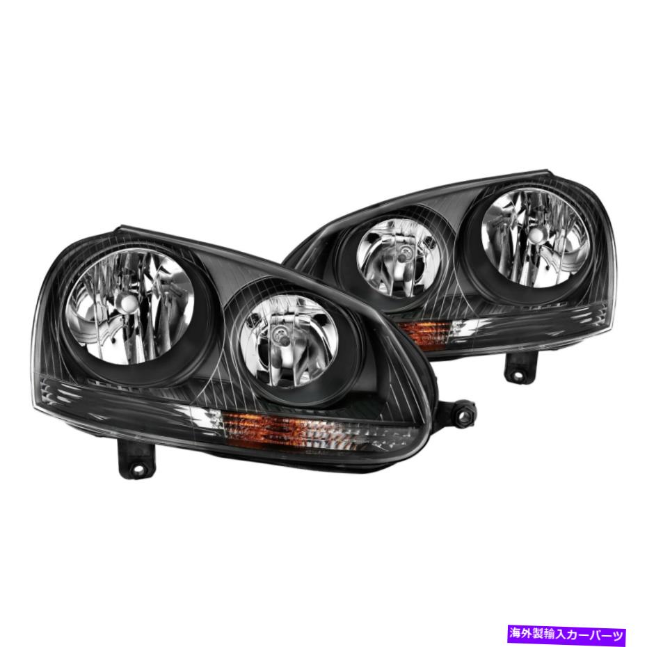 USヘッドライト Volkswagen Jetta 2005-2010 CGブラックユーロヘッドライト For Volkswagen Jetta 2005-2010 CG Black Euro Headlights【並行輸入品】｜Us Custom Parts Shop USDM
