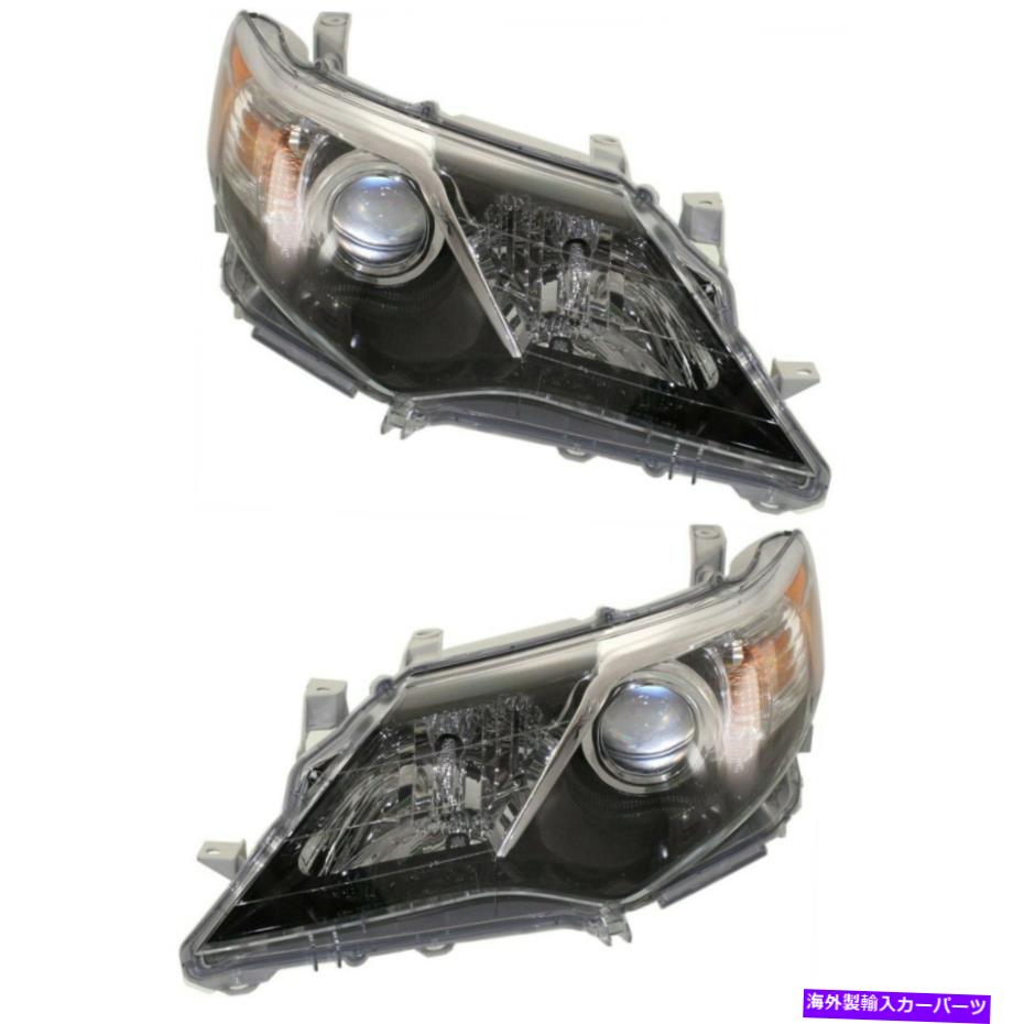 USヘッドライト 2012-2014 TOYOTA CAMRY [SEスタイル]プロジェクターBLKヘッドライトランプ左+右 For 2012-2014 Toyota Camry [SE Style] Projector blk Headlights lamps Left+Right【並行輸入品】｜Us Custom Parts Shop USDM