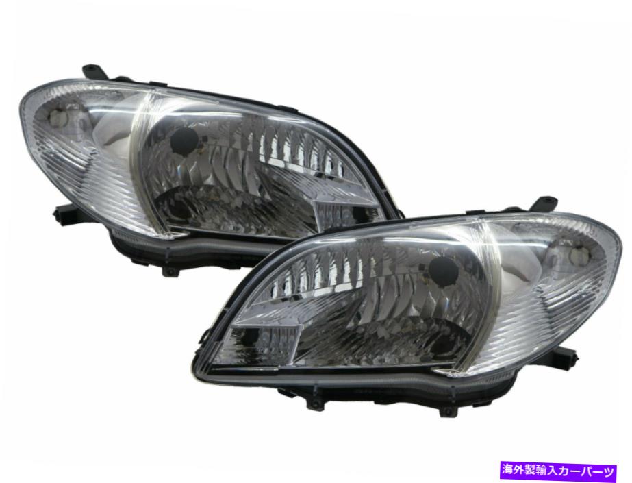 USヘッドライト VIOS NCP42 XP40 MK1 06-07 Toyota LHD用のFaceLifted 4DクリスタルヘッドライトCH VIOS NCP42 XP40 MK1 06-07 FACELIFTED 4D Crystal Headlight CH for TOYOTA LHD【並行輸入品】