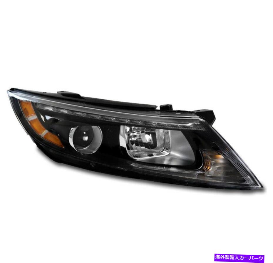 USヘッドライト 14-15キアオプティマLEDプロジェクターヘッドライトヘッドランプブラック旅客右側 For 14-15 Kia Optima LED Projector Headlight Headlamp Black Passenger Right Side【並行輸入品】｜Us Custom Parts Shop USDM