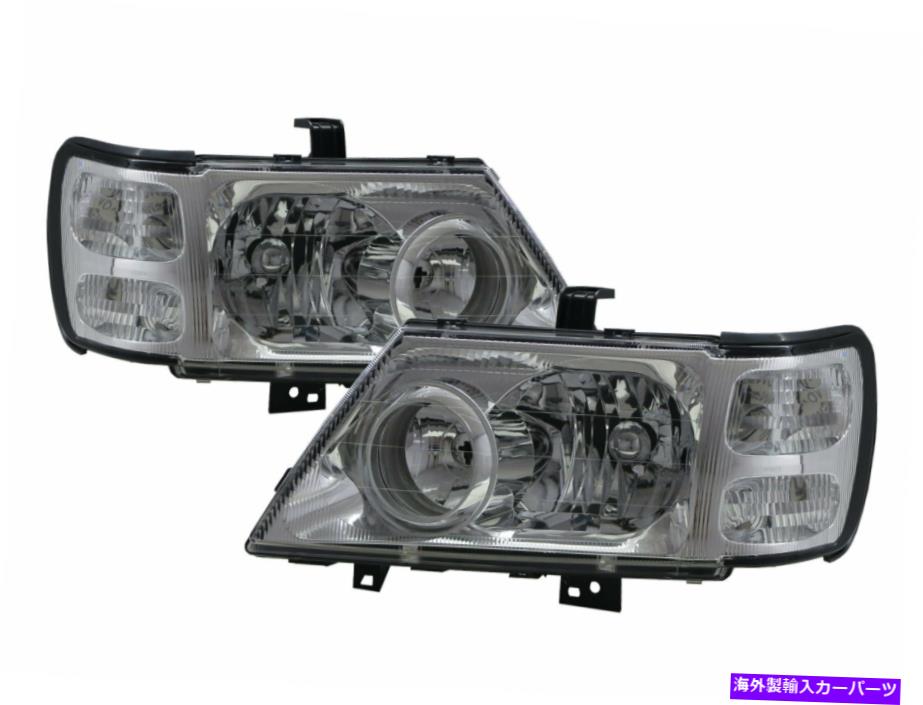 USヘッドライト KUDA 2001-2003ワゴン/トラック2D / 5D三菱LHD用クリアヘッドライトクローム Kuda 2001-2003 Wagon/Truck 2D/5D Clear Headlight Chrome for Mitsubishi LHD【並行輸入品】｜Us Custom Parts Shop USDM