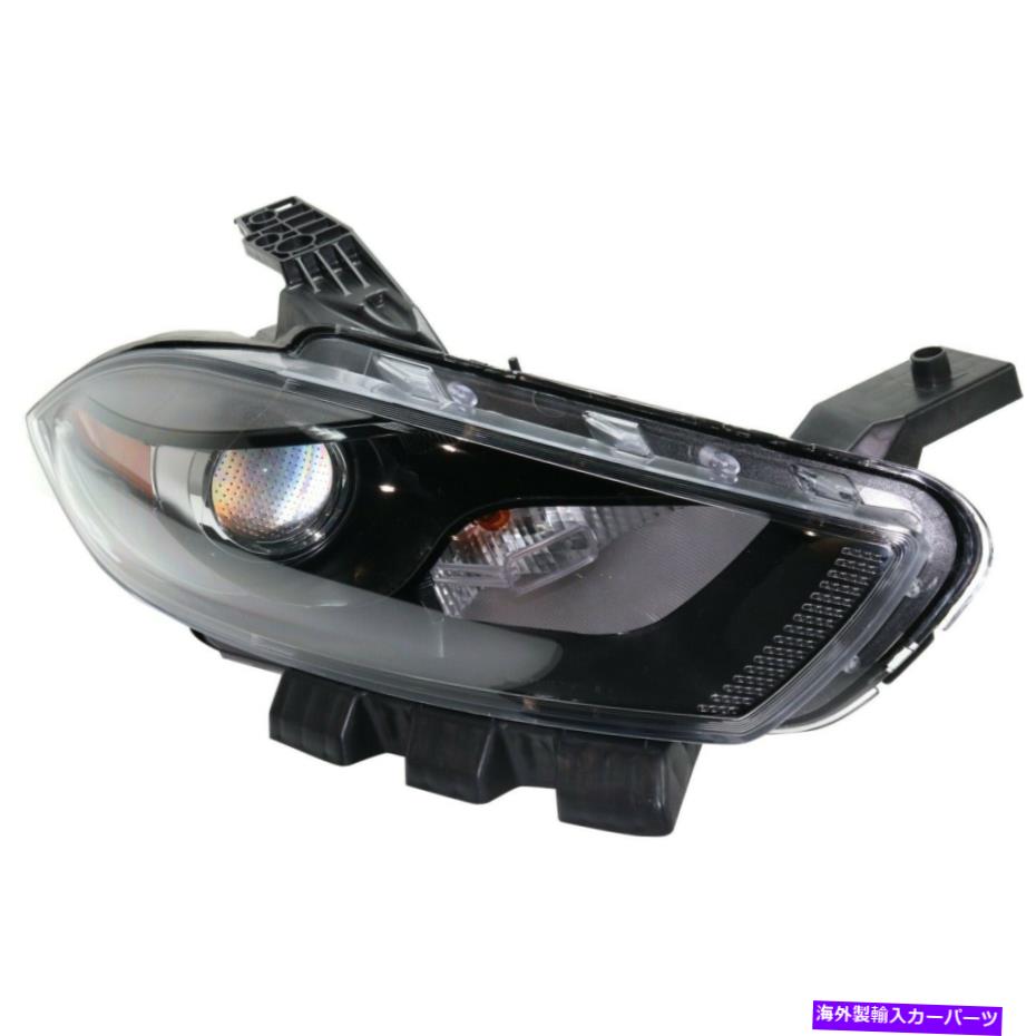 USヘッドライト 2016年のドッジダーツ旅客サイドブラックカーパのヘッドライト Headlight For 2016 Dodge Dart Passenger Side Black CAPA【並行輸入品】｜Us Custom Parts Shop USDM
