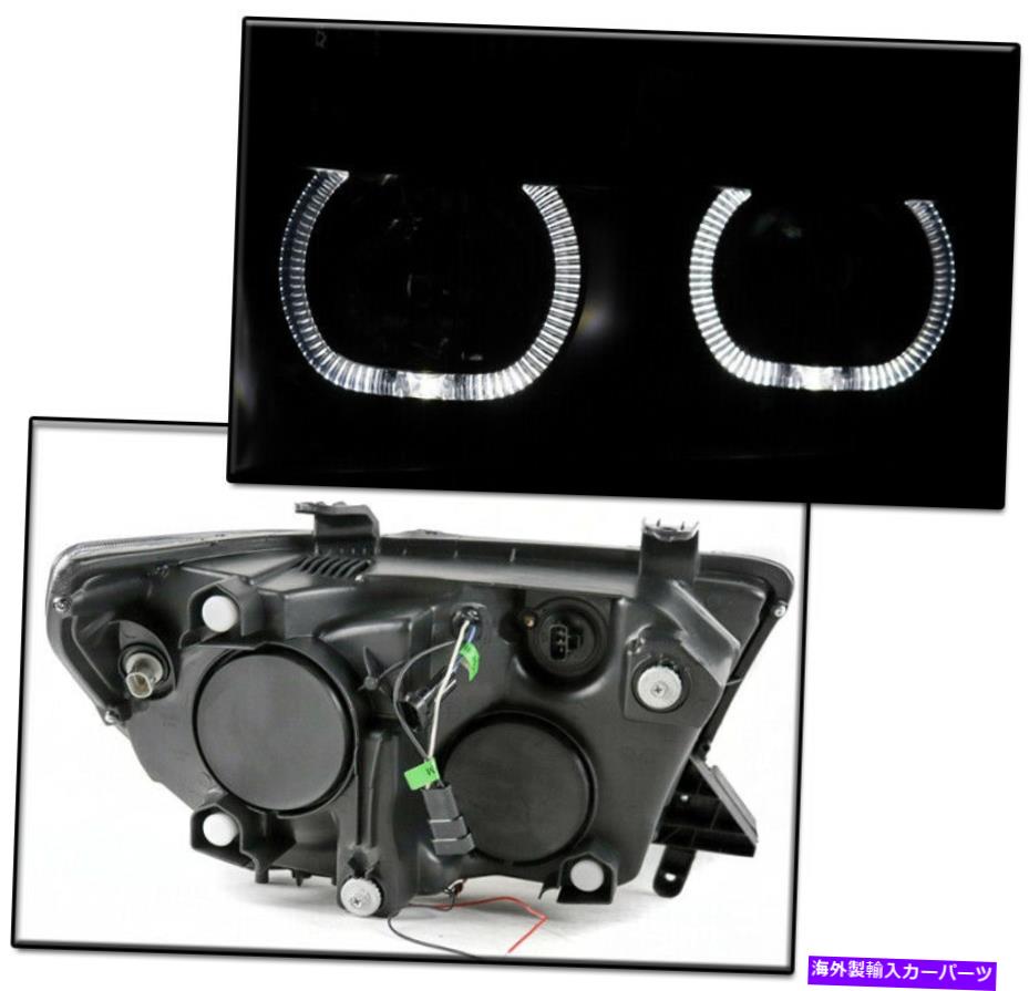 USヘッドライト 2007-2013のためのTundra / 2008 + Sequoia Black Haloプロジェクターヘッドライトランプ+ DRL新しい FOR 2007-2013 TUNDRA/2008+ SEQUOIA BLACK HALO PROJECTOR HEADLIGHT LAMP +DRL NEW【並行輸入品】