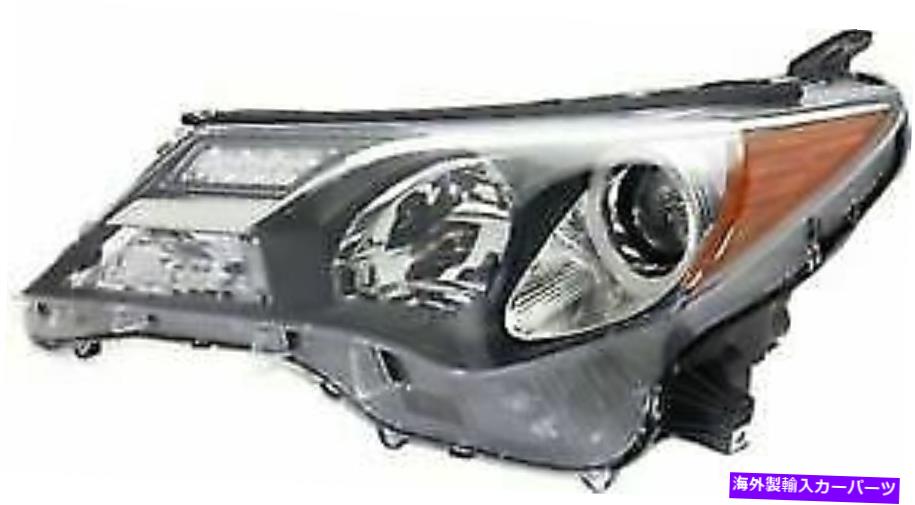USヘッドライト 2013年から2015年の運転者側クリアレンズヘッドライトTOYOTA RAV4 TO2518147C Driver Side Clear Lens Headlight for 2013-2015 Toyota RAV4 TO2518147C【並行輸入品】 59,818円