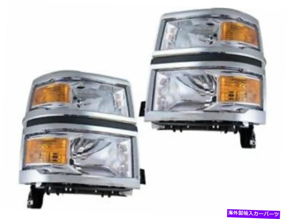 USヘッドライト 2014-2015 Chevy Silverado 1500 K759XPのヘッドライトセット Headlight Set For 2014-2015 Chevy Silverado 1500 K759XP【並行輸入品】 59,818円