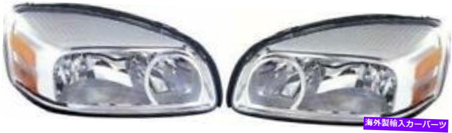 USヘッドライト サイド/ペアフィッツ2005 - 2009シボレー（Chevy）アップランダーフロントヘッドライトアセンブリ SIDE/PAIR fits 2005 - 2009 Chevrolet (Chevy) Uplander Front Headlight Assembly【並行輸入品】