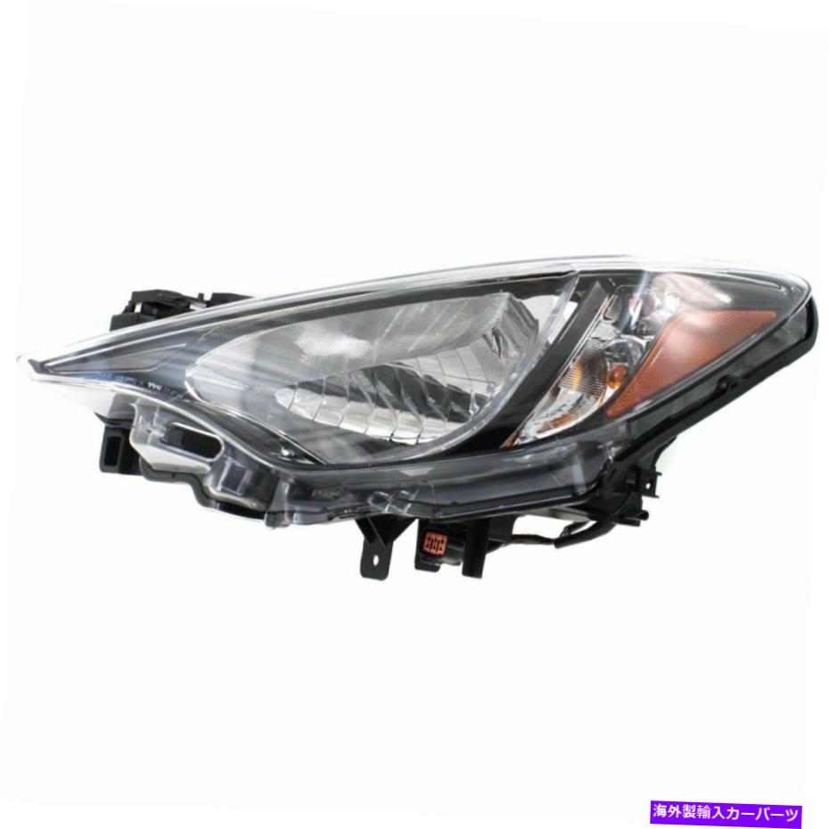 USヘッドライト 2016 Scion IaのハロゲンヘッドライトW /電球左 Halogen Headlight For 2016 Scion iA Left w/ Bulb【並行輸入品】