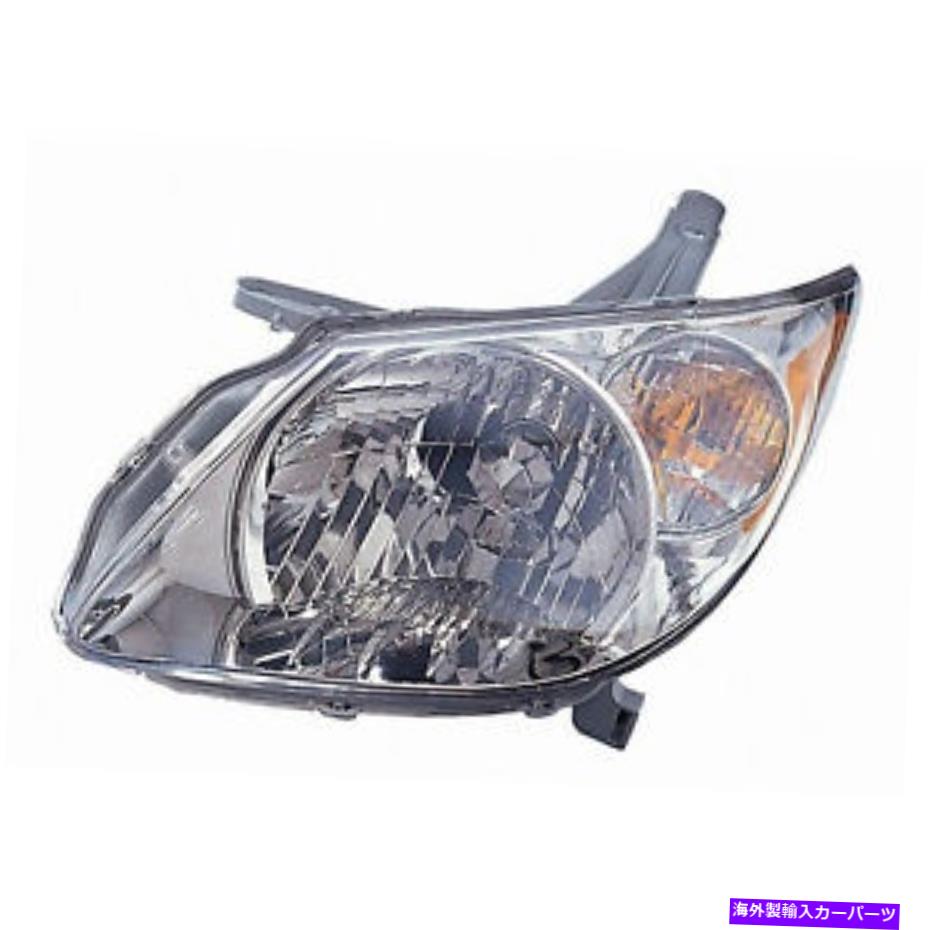 USヘッドライト 05-08ポンティックバイブ（運転席側）GM2502249Cのための交換用ヘッドライトアセンブリ Replacement Headlight Assembly for 05-08 Pontiac Vibe (Driver Side) GM2502249C【並行輸入品】
