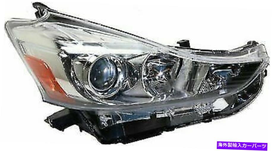 USヘッドライト 2015-2017トヨタプリウスVのためのクリアレンズヘッドライト Clear Lens Headlight for 2015-2017 Toyota Prius V【並行輸入品】