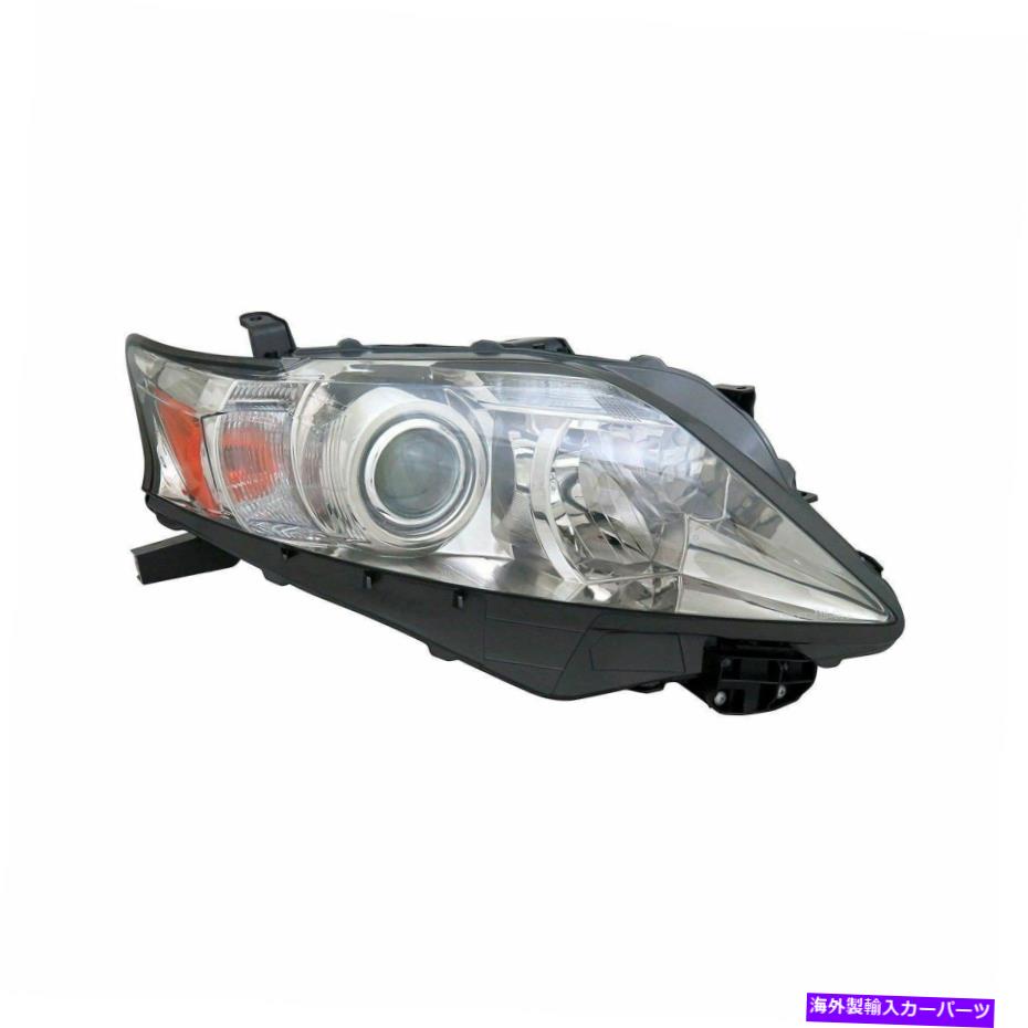 USヘッドライト 2010-2012 LEXUS RX350(米国製)の右側ハロゲンヘッドライトアセンブリ Right Side Halogen Headlight Assembly For 2010-2012 Lexus RX350 (USA Built)【並行輸入品】