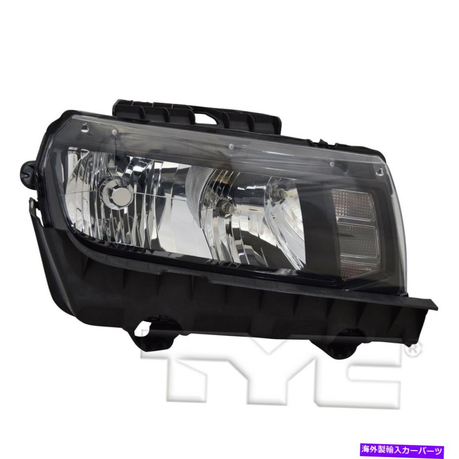 USヘッドライト 2014-2015のための旅客側ハロゲンヘッドライトシボレーカマロ Passenger Side Halogen Headlight For 2014-2015 Chevrolet Camaro【並行輸入品】