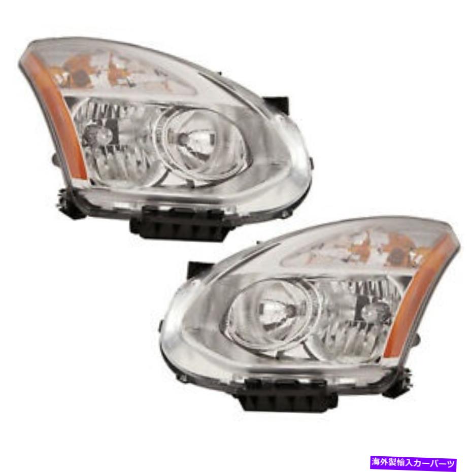 USヘッドライト ヘッドライトハロゲン高品質カーバ左右ペア2009-2010日産不正 Headlights Halogen High Quality CAPA Left Right Pair Fits 2009-2010 Nissan Rogue【並行輸入品】｜Us Custom Parts Shop USDM