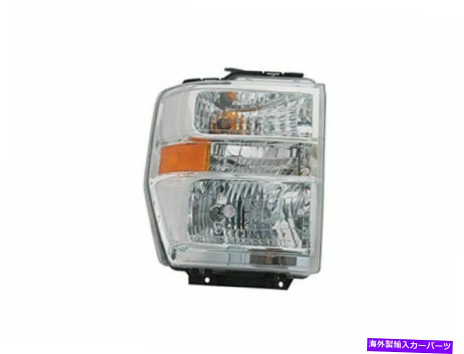 USヘッドライト 2008-2014 Ford E250ヘッドライトアセンブリ右 - 助手席58175QW 2012 For 2008-2014 Ford E250 Headlight Assembly Right - Passenger Side 58175QW 2012【並行輸入品】