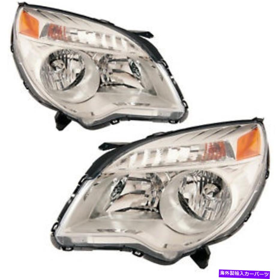 USヘッドライト ヘッドライトCAPA左右ペアフィット2010-2015シボレーEquinox LS LTモデル Headlights CAPA Left Right Pair Fits 2010-2015 Chevrolet Equinox LS LT Model【並行輸入品】