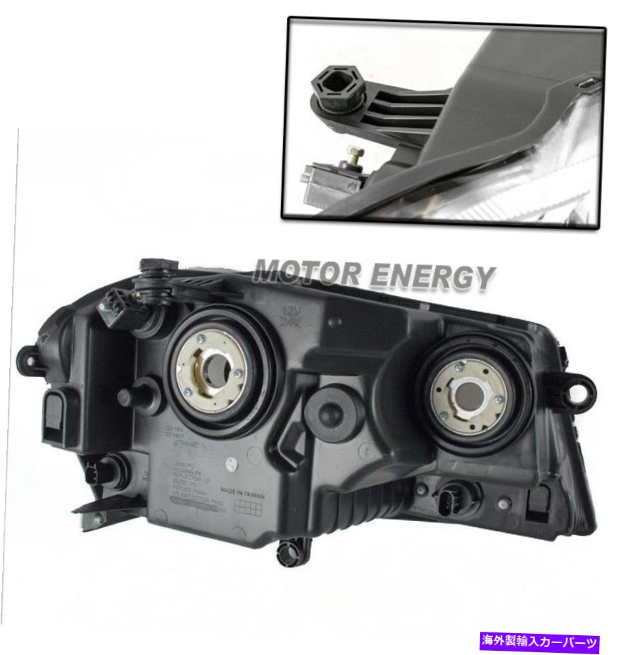 USヘッドライト 08-14 Dodge Avengerの交換用ブラックヘッドライトランプW / Blue DRL LED + HIDキット FOR 08-14 DODGE AVENGER REPLACEMENT BLACK HEADLIGHT LAMP W/BLUE DRL LED+HID KIT【並行輸入品】｜Us Custom Parts Shop USDM 58,951円