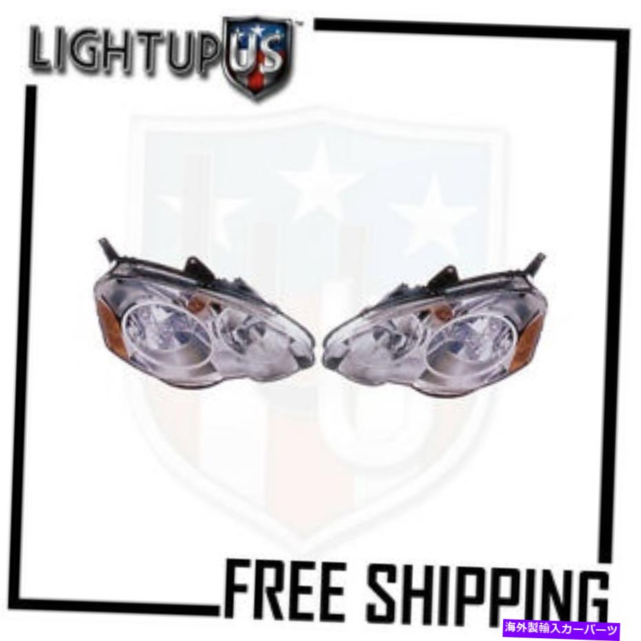 USヘッドライト フィット02-04 Acura R.S.X。ヘッドライト/ランプペア(左右セット) Fits 02-04 ACURA R.S.X. HEADLIGHT/LAMP Pair (Left and Right Set)【並行輸入品】
