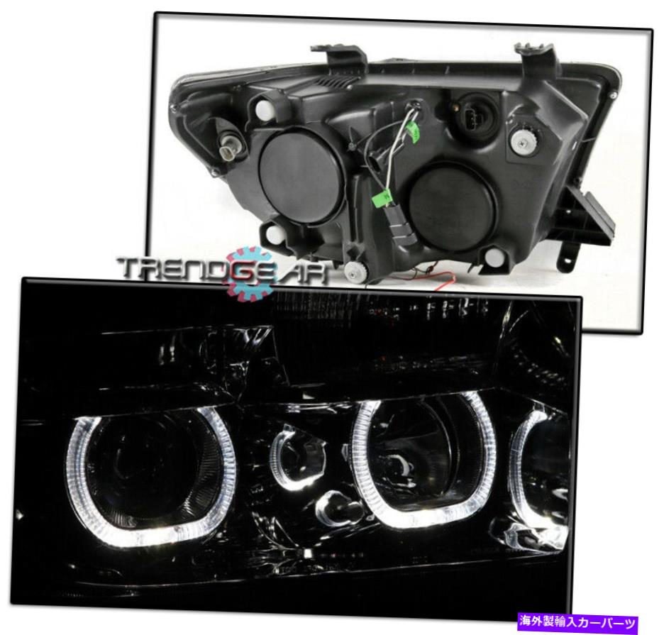 USヘッドライト 2007-2013 Tundra / 2008 + Sequoia Halo Chromeプロジェクターヘッドライトランプ+ DRLキット FOR 2007-2013 TUNDRA/2008+ SEQUOIA HALO CHROME PROJECTOR HEADLIGHT LAMP +DRL KIT【並行輸入品】