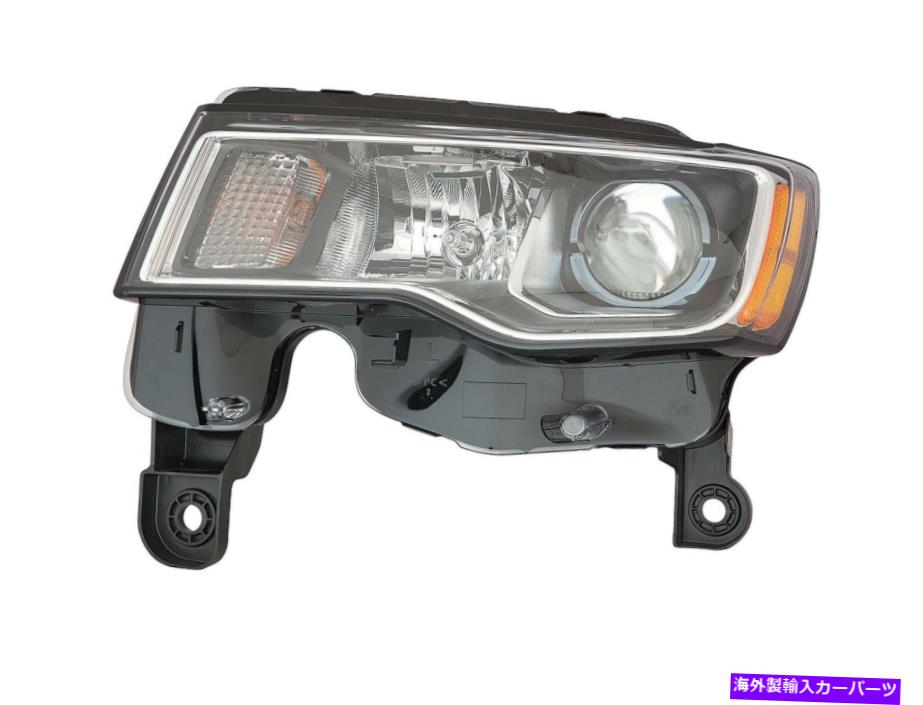 USヘッドライト 2017-2020 Grand Cherokee Headlamp Chrome Driver Lew LHサイドCH2502297C For 2017-2020 Grand Cherokee Headlamp Chrome Driver Left LH Side CH2502297C【並行輸入品】