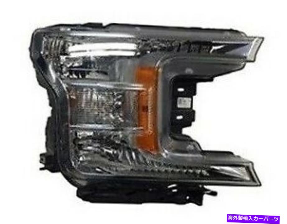 USヘッドライト RH右助手席側ヘッドランプハロゲンフィット2018 2019 Ford Pickup F-150 RH Right Passenger Side Headlamp Halogen fits 2018 2019 Ford Pickup F-150【並行輸入品】