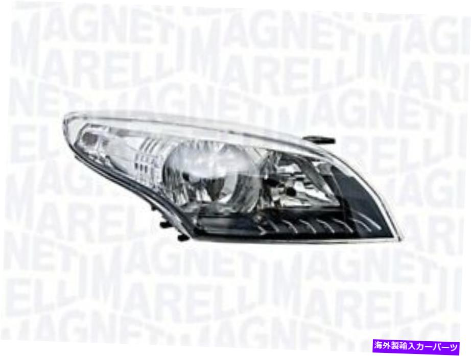 USヘッドライト ハロゲンクロムヘッドライトフロントランプ左利きルノーグランメガネ2011- Halogen Chrome Headlight Front Lamp Left Fits RENAULT Gran Megane 2011-【並行輸入品】