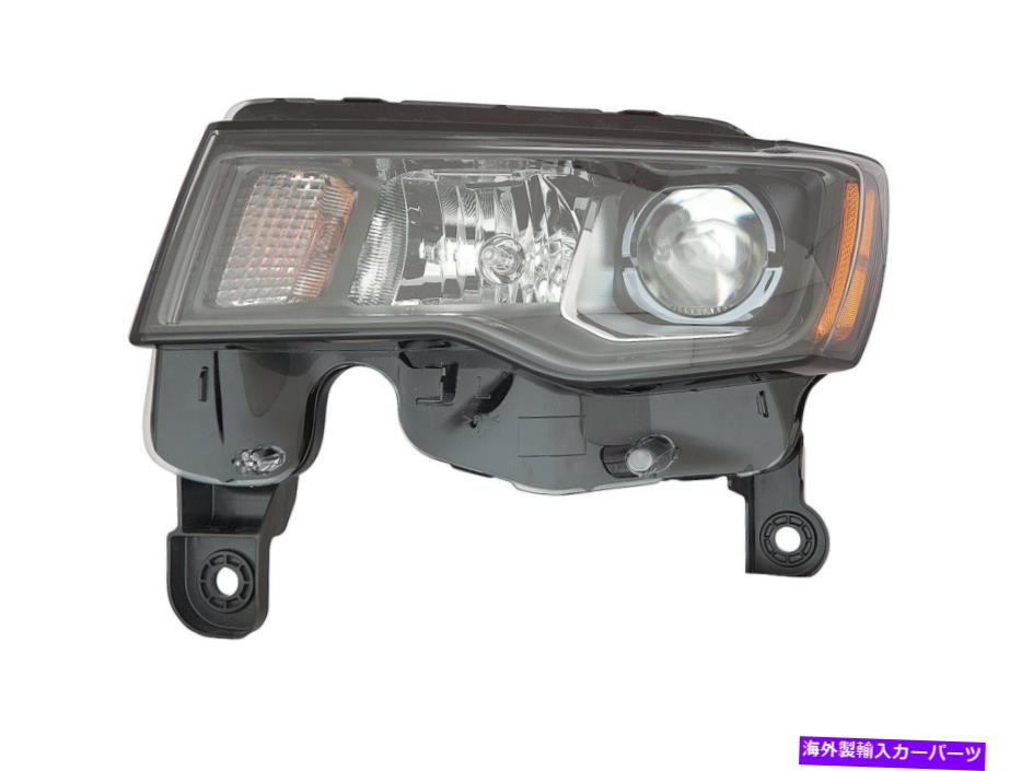 USヘッドライト 2017-2020 Grand Cherokee Headlamp Black Bezel Driver Lh Side CH2502309C For 2017-2020 Grand Cherokee Headlamp Black Bezel Driver Left LH Side CH2502309C【並行輸入品】