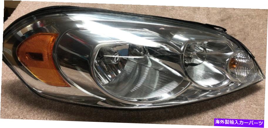 USヘッドライト Chevy Impala 06-18部の新しい古い在庫の助手席側ヘッドライト＃GM2503261C。 New Old Stock Passenger Side Headlight For Chevy Impala 06-18 Part #GM2503261C.【並行輸入品】