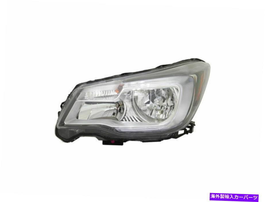 USヘッドライト 2017-2018 Subaru Forester Headlightアセンブリの距離 - ドライバ側84898RG For 2017-2018 Subaru Forester Headlight Assembly Left - Driver Side 84898RG【並行輸入品】