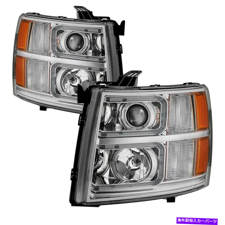USヘッドライト Spyder Auto 9027802 xtune Haloプロジェクターのヘッドライト Spyder Auto 9027802 XTune Halo Projector Headlights【並行輸入品】