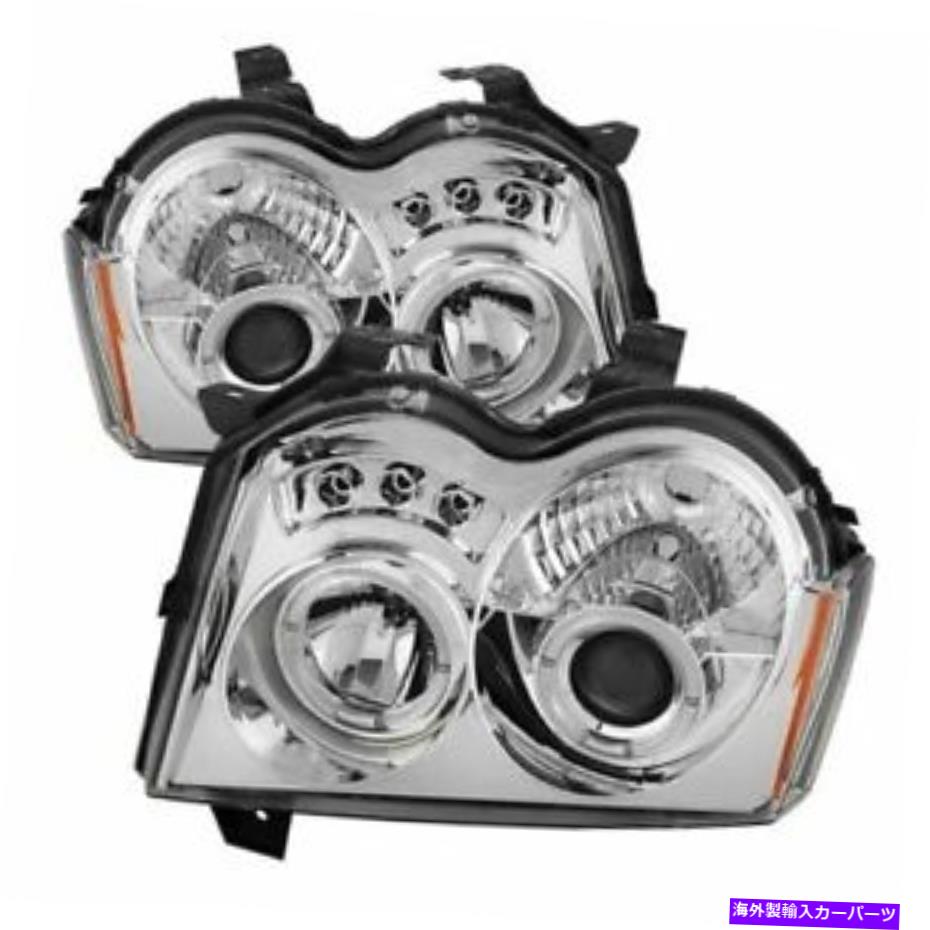 USヘッドライト Spyder 5011107 Grand Cherokeeのためのプロジェクターのヘッドライト05-07 New. Spyder 5011107 Projector HeadLights For Grand Cherokee 05-07 NEW【並行輸入品】｜Us Custom Parts Shop USDM