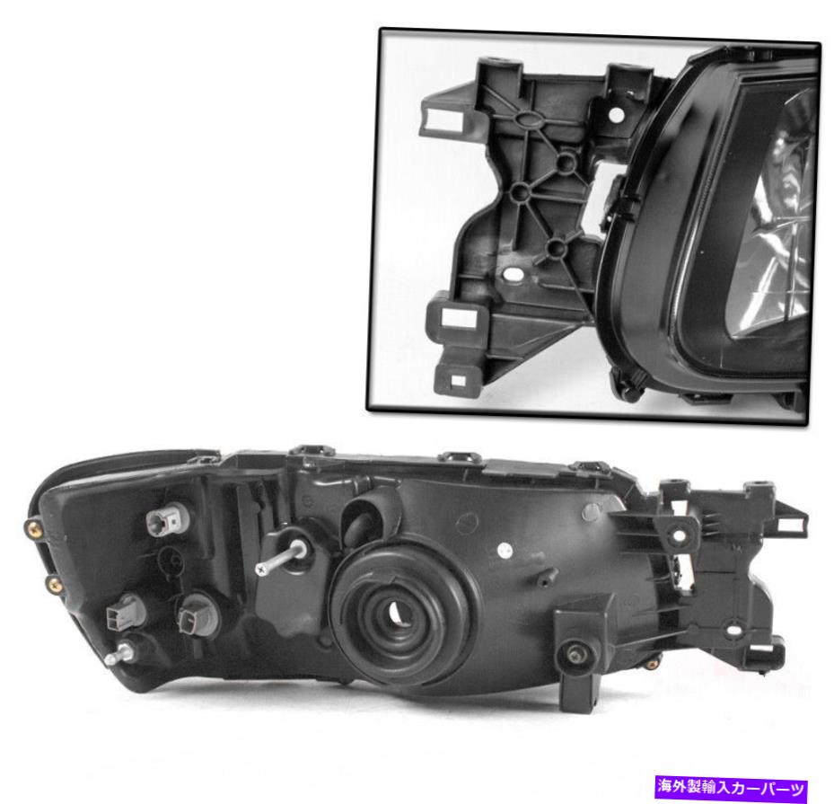 USヘッドライト 2003年2004年スバルフォレスターブラッククリスタルヘッドライトランプ+ LED DRL +キセノンHID FOR 2003 2004 SUBARU FORESTER BLACK CRYSTAL HEADLIGHTS LAMPS +LED DRL +XENON HID【並行輸入品】