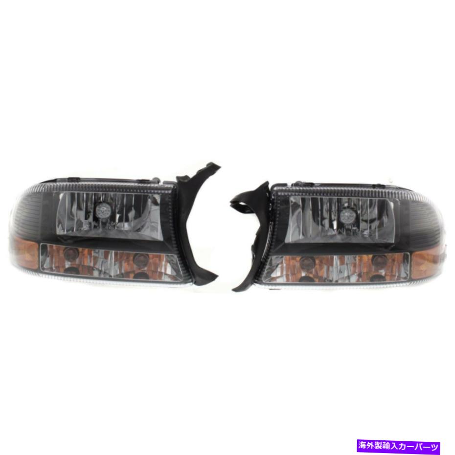 USヘッドライト 新しいヘッドランプレンズ＆ハウジングフィット1997-04 Dakota Durango Design Front CH2505114 NEW HEAD LAMP LENS & HOUSING FITS 1997-04 DAKOTA DURANGO DESIGN FRONT CH2505114【並行輸入品】