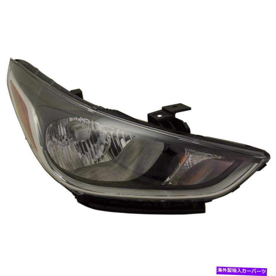 USヘッドライト ヘッドライトランプ右側の乗客RH 92102J0020 Sedanがヒュンダイアクセント Headlight Lamp Right Hand Side Passenger RH 92102J0020 Sedan for Hyundai Accent【並行輸入品】
