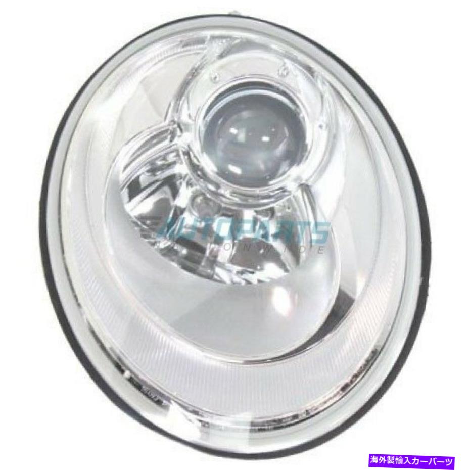 USヘッドライト 新しい右ヘッドランプアセンブリは2006-2010フォルクスワーゲンビートル1C0941030N NEW RIGHT HEAD LAMP ASSEMBLY FITS 2006-2010 VOLKSWAGEN BEETLE 1C0941030N【並行輸入品】