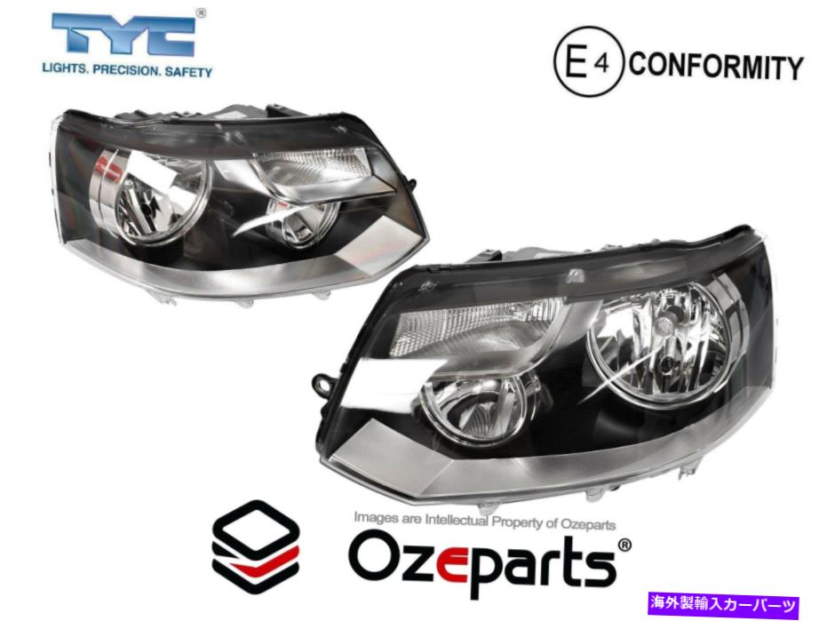 USヘッドライト VWフォルクスワーゲンカラベルT5 S2 09~15用セットペアLH + RHヘッドライトランプ(H7 / H15) Set Pair LH+RH Head Light Lamp (H7/H15) For VW Volkswagen Caravelle T5 s2 09~15【並行輸入品】|Us Custom Parts Shop USDM