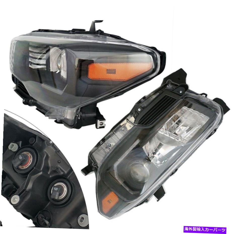 USヘッドライト 1ペアLED DRLプロジェクターヘッドライトヘッドランプTACOMA 16-19 1 Pair LED DRL Projector Headlights Headlamps Left&Right For Toyota Tacoma 16-19【並行輸入品】｜Us Custom Parts Shop USDM