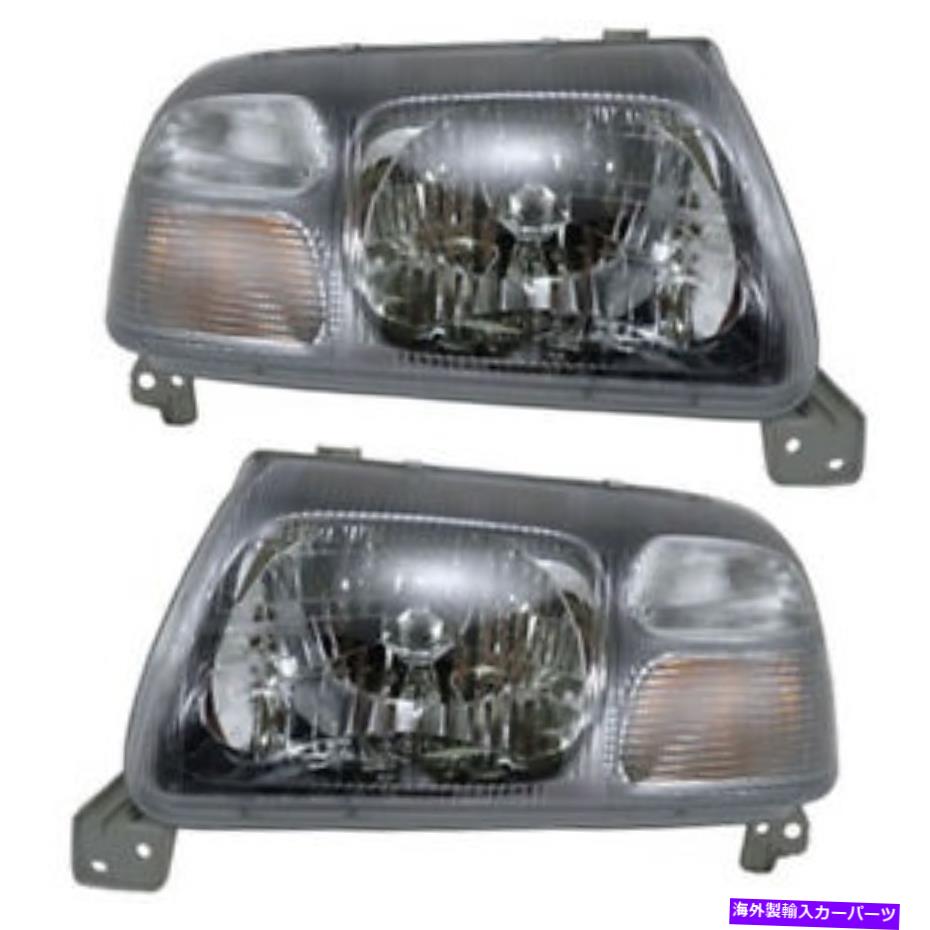 USヘッドライト 04-05グランドビタラヘッドライトヘッドランプヘッドライトランプ左右サイドセットペア 04-05 Grand Vitara Headlight Headlamp Head Light Lamp Left & Right Side Set PAIR【並行輸入品】｜Us Custom Parts Shop USDM