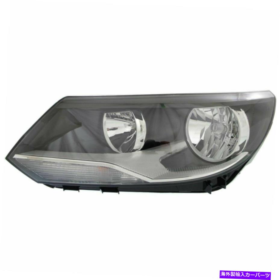 USヘッドライト 新しいハロゲンヘッドランプアセンブリ左サイドフィットフォットフォルクスワーゲンTiguan VW2502152 New Halogen Head Lamp Assembly Left Side Fits Volkswagen Tiguan VW2502152【並行輸入品】