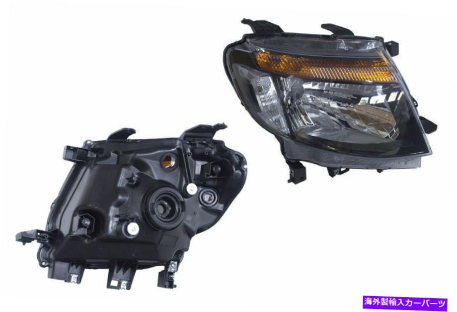 USヘッドライト フォードレンジャーPX 9 / 2011-5 / 2015右側ヘッドライトNew Black FORD RANGER PX 9/2011-5/2015 RIGHT HAND SIDE HEADLIGHT NEW BLACK【並行輸入品】
