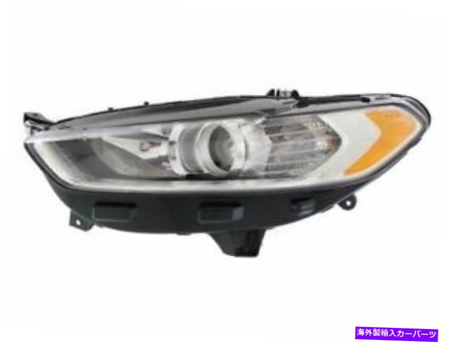 USヘッドライト 左 - ドライバ側ヘッドライトアセンブリ2013-2016 Ford Fusion 2015 2014 R511GV Left - Driver Side Headlight Assembly For 2013-2016 Ford Fusion 2015 2014 R511GV【並行輸入品】