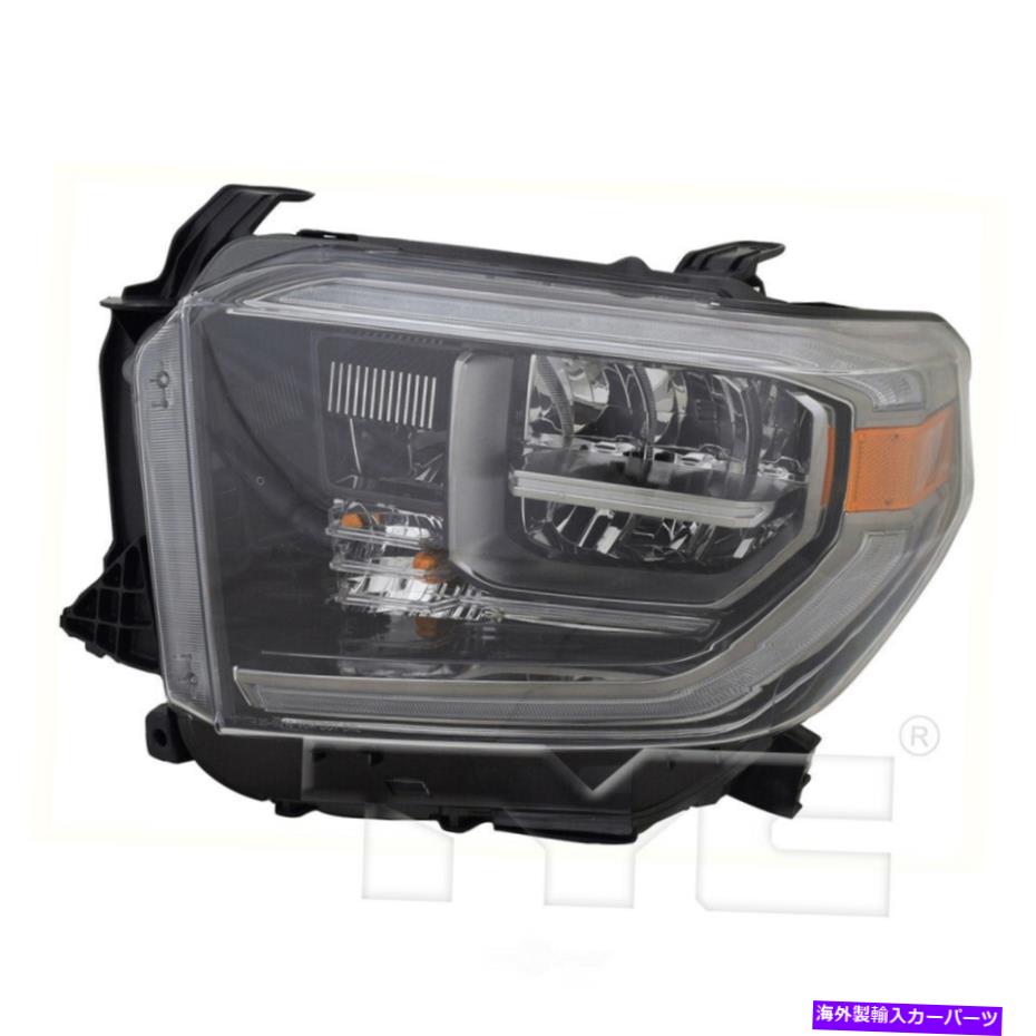 USヘッドライト Headlightアセンブリ - レギュラーレギュラーTYC 20-16218-90 2018トヨタツンドラ Headlight Assembly-Regular Left TYC 20-16218-90 fits 2018 Toyota Tundra【並行輸入品】｜Us Custom Parts Shop USDM