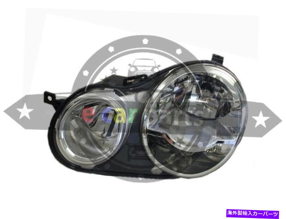 USヘッドライト フォルクスワーゲンポロ9Nヘッドライト左側8/2002 -10/2005 VOLKSWAGEN POLO 9N HEAD LIGHT LEFT HAND SIDE 8/2002 -10/2005【並行輸入品】