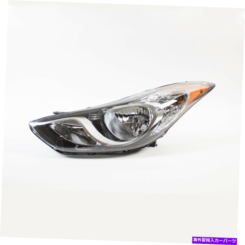 USヘッドライト 2011-2013 Hyundai Elantra Sedanの運転者側のヘッドライト Driver Side Headlight For 2011-2013 Hyundai Elantra Sedan【並行輸入品】