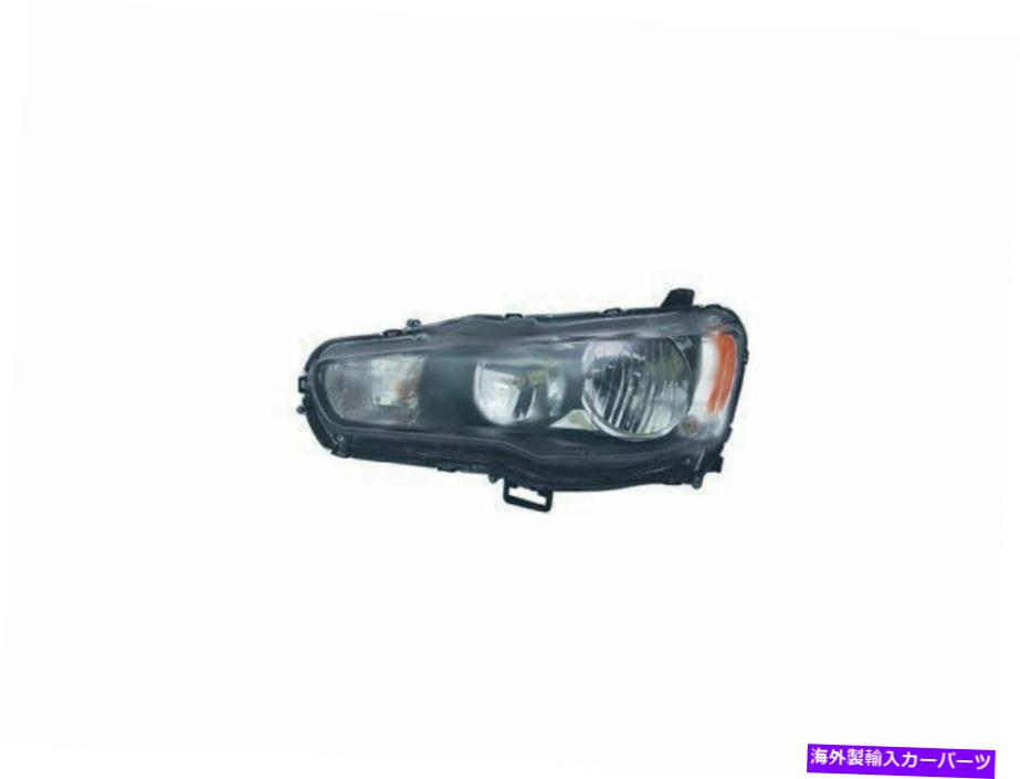 USヘッドライト 2009-2014三菱ランサーのヘッドライトアセンブリの左TYC 43749DJ 201011 For 2009-2014 Mitsubishi Lancer Headlight Assembly Left TYC 43749DJ 2010 2011【並行輸入品】