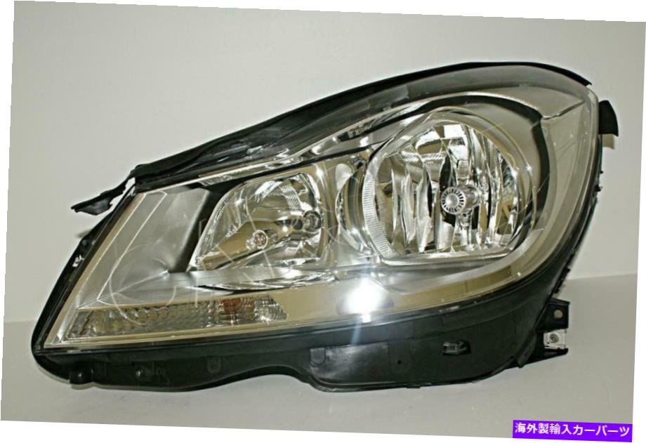 USヘッドライト メルセデスCクラスW204 Facelift 2011-ハロゲンヘッドライトフロントランプ左 MERCEDES C-Class W204 Facelift 2011- Halogen Headlight Front Lamp LEFT【並行輸入品】