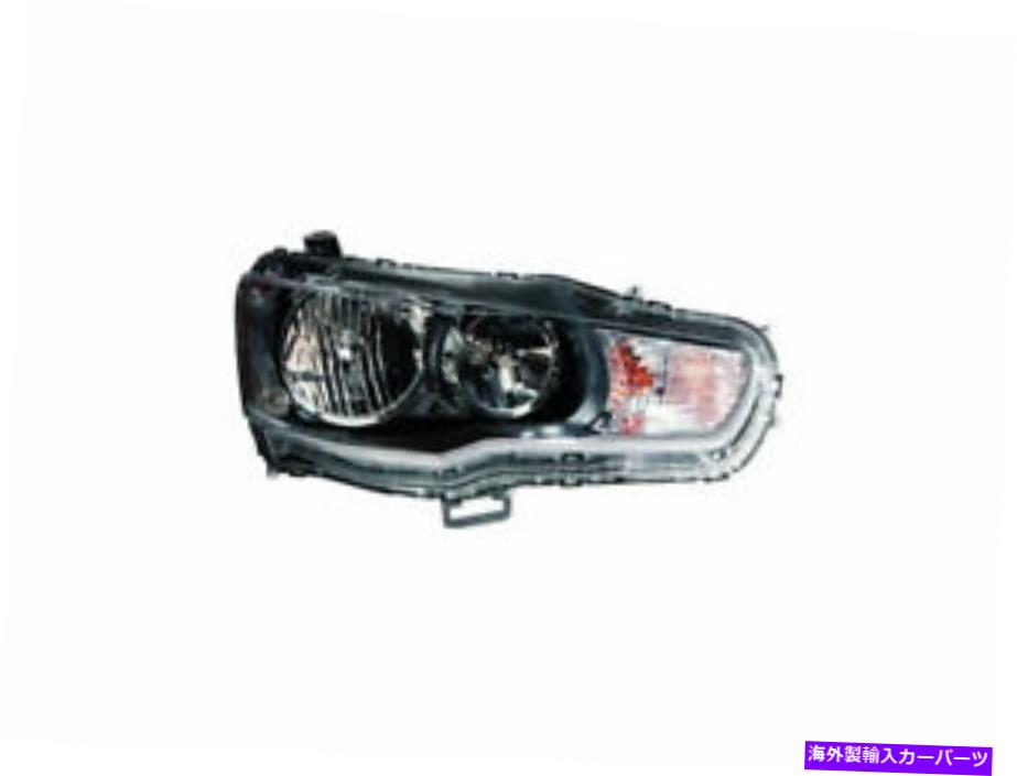 USヘッドライト 右 - 2009-2017のための乗客側ヘッドライトアセンブリMitsubishi Lancer K923NV Right - Passenger Side Headlight Assembly For 2009-2017 Mitsubishi Lancer K923NV【並行輸入品】｜Us Custom Parts Shop USDM