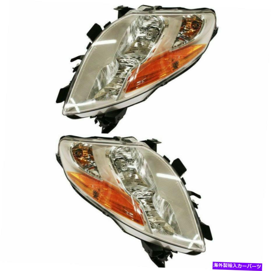 USヘッドライト 2LH＆RH側のヘッドランプアセンブリの新しいセット2008-2009日産アルティマ New Set Of 2 LH & RH Side Headlamp Assembly Fits 2008-2009 Nissan Altima【並行輸入品】｜Us Custom Parts Shop USDM