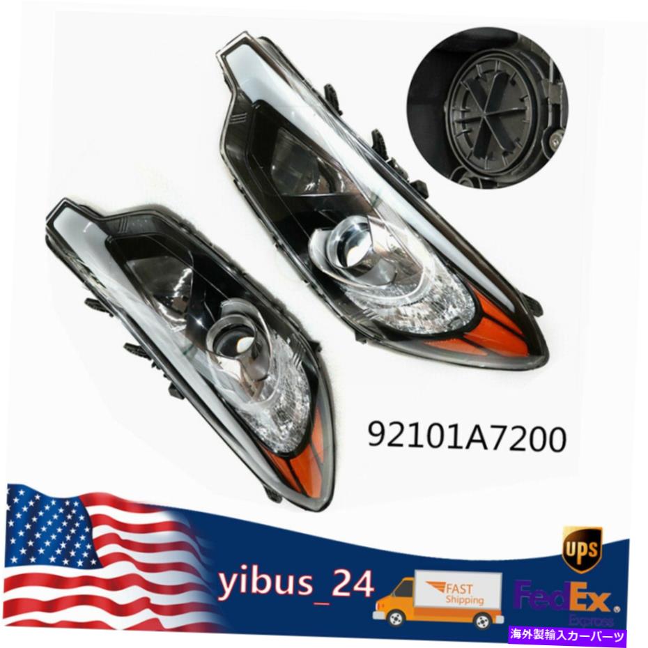USヘッドライト Kia Forte Forte5 Forte Koup 2014-16のための2xヘッドライトL＆Rヘッドランプ92101A7200 2x Headlights L & R Headlamps 92101A7200 For KIA Forte Forte5 Forte Koup 2014-16【並行輸入品】｜Us Custom Parts Shop USDM