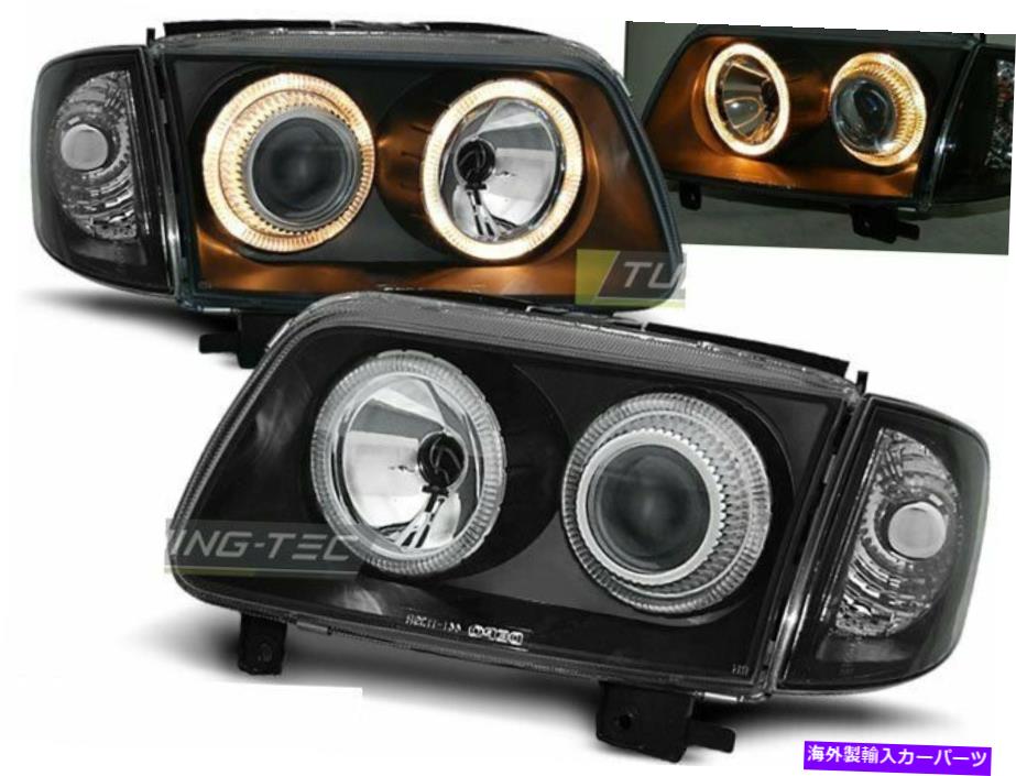 USヘッドライト VW用ヘッドライト6N2 99-01 Angel Eyes Black Worldwide Freeship US LPVW63 x Headlights for VW POLO 6N2 99-01 Angel Eyes Black WorldWide FreeShip US LPVW63 X【並行輸入品】 59,818円