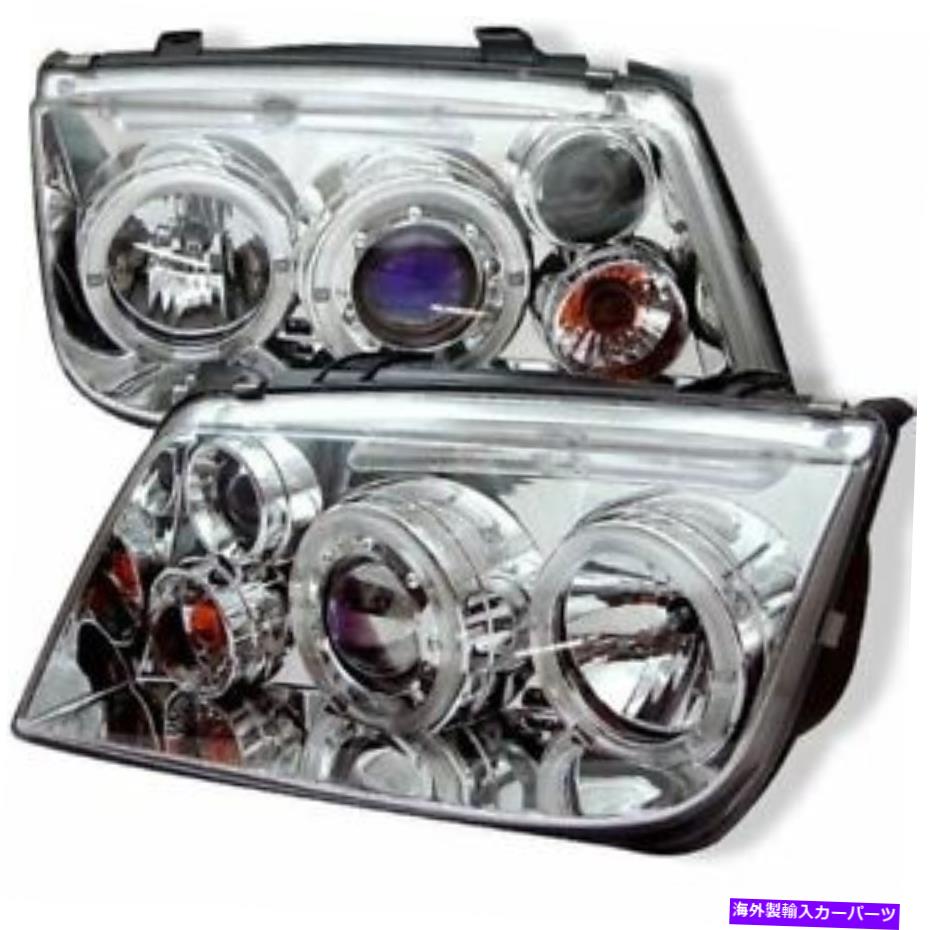 USヘッドライト スパイダープロジェクターのヘッドライト、フォートフォルクスワーゲンジェット99-05 Spyder Projector Headlights, Fits Volkswagen Jetta 99-05【並行輸入品】
