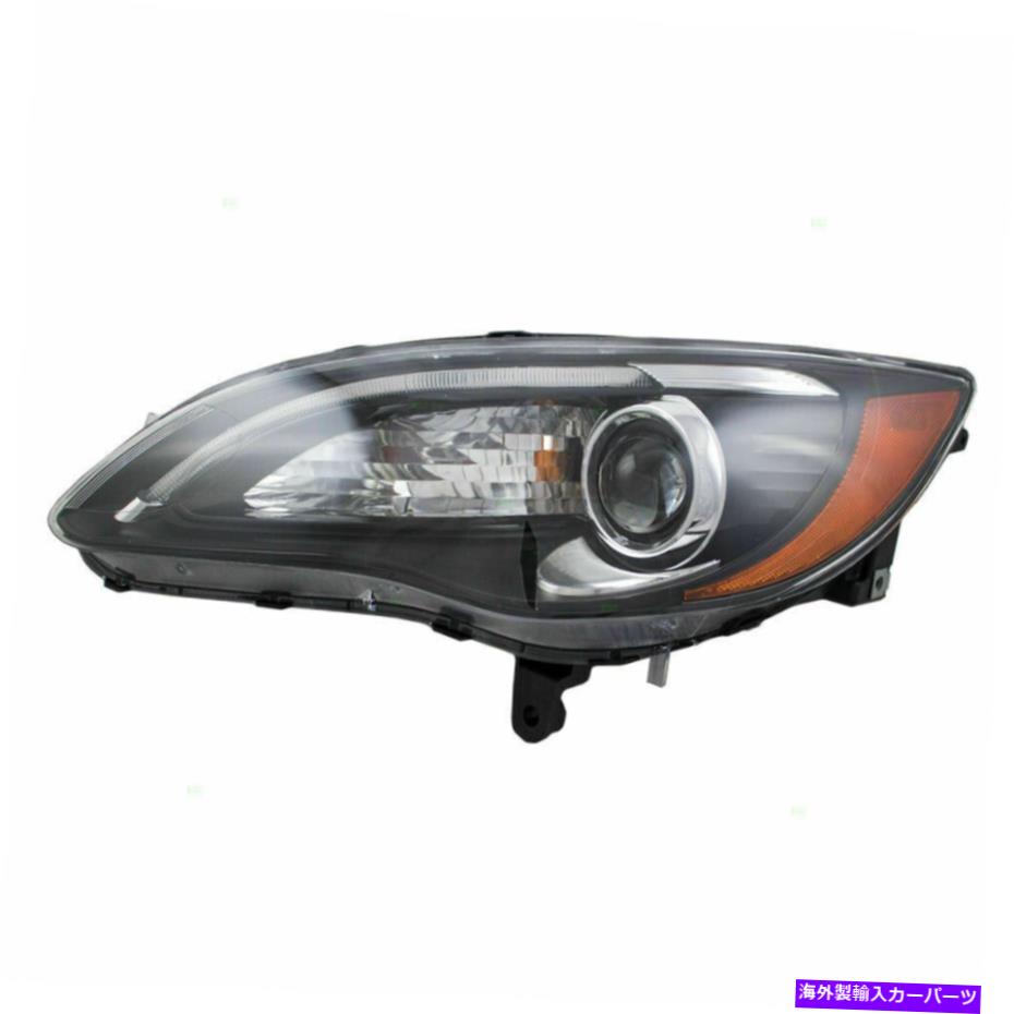 USヘッドライト 2011-2014 Chrysler 200のための新しいドライバーのハロゲンヘッドライトヘッドランプレンズアセンブリ New Drivers Halogen Headlight Headlamp Lens Assembly for 2011-2014 Chrysler 200【並行輸入品】